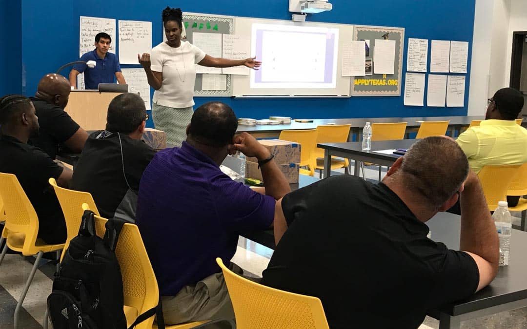 AVDA Trains Houston-Area High School Coaches to Talk Domestic Violence with Athletes, Fox 26 News