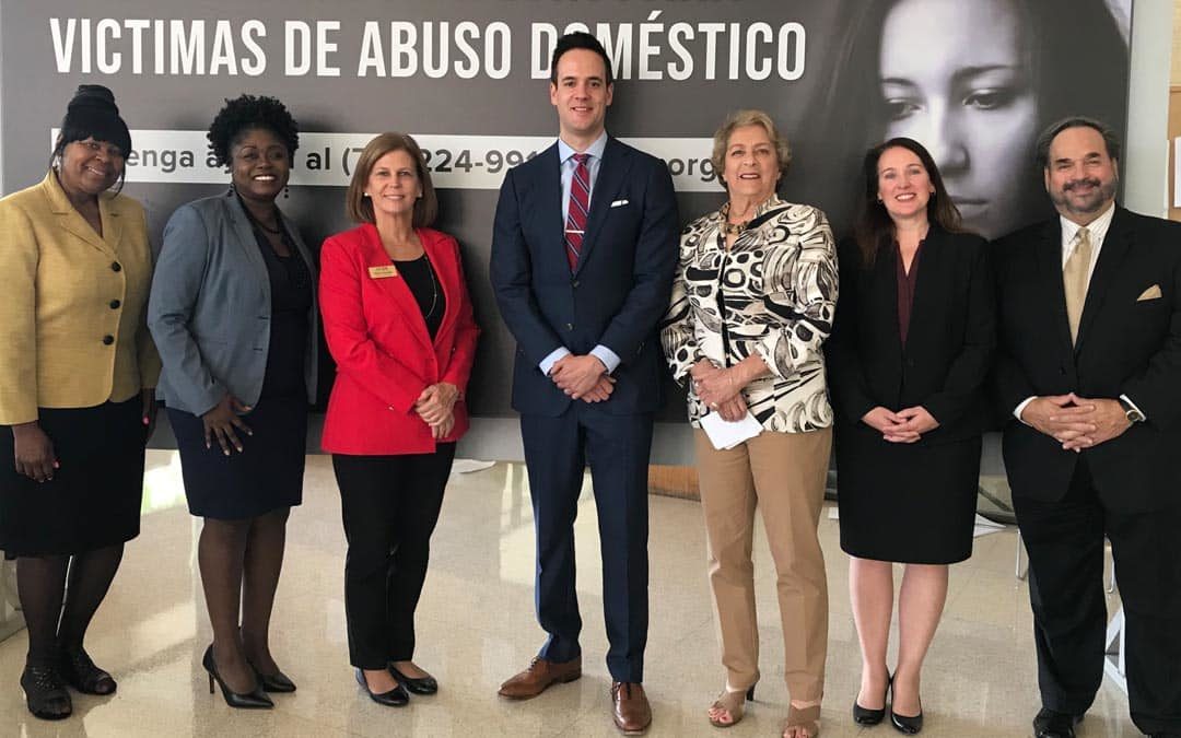 AVDA Victim-Centered Billboard Campaign Is Kicked Off, Univision 45 Houston