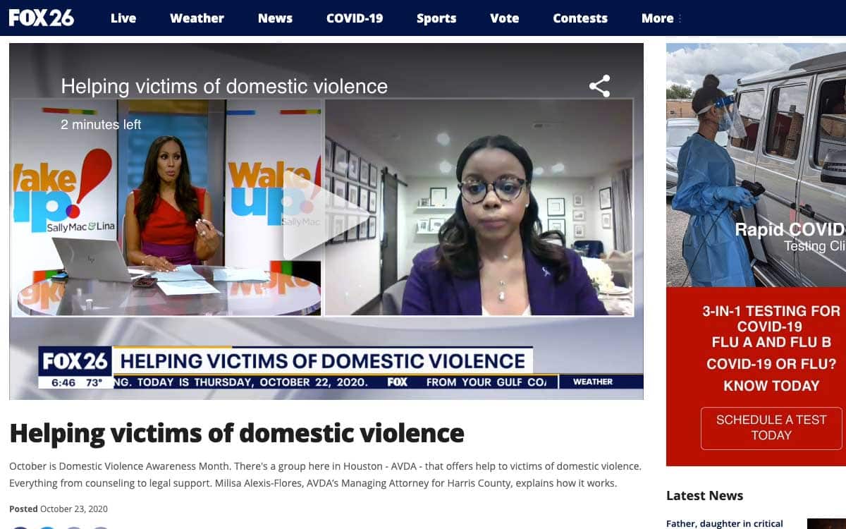 victims of domestic violence