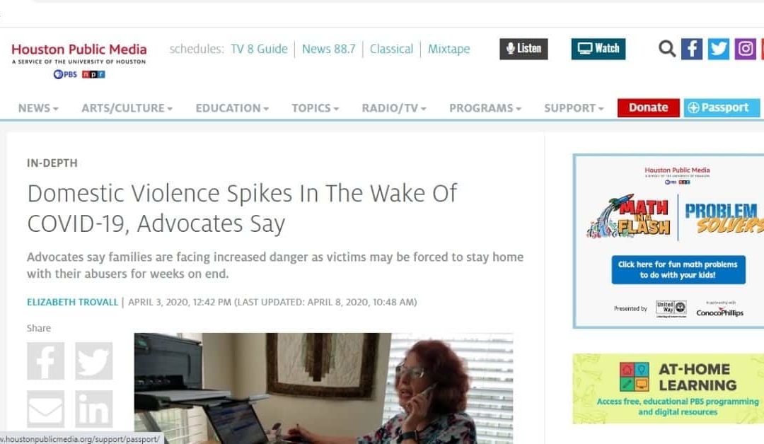 Domestic Violence Spikes in the Wake of COVID-19, Advocates Say