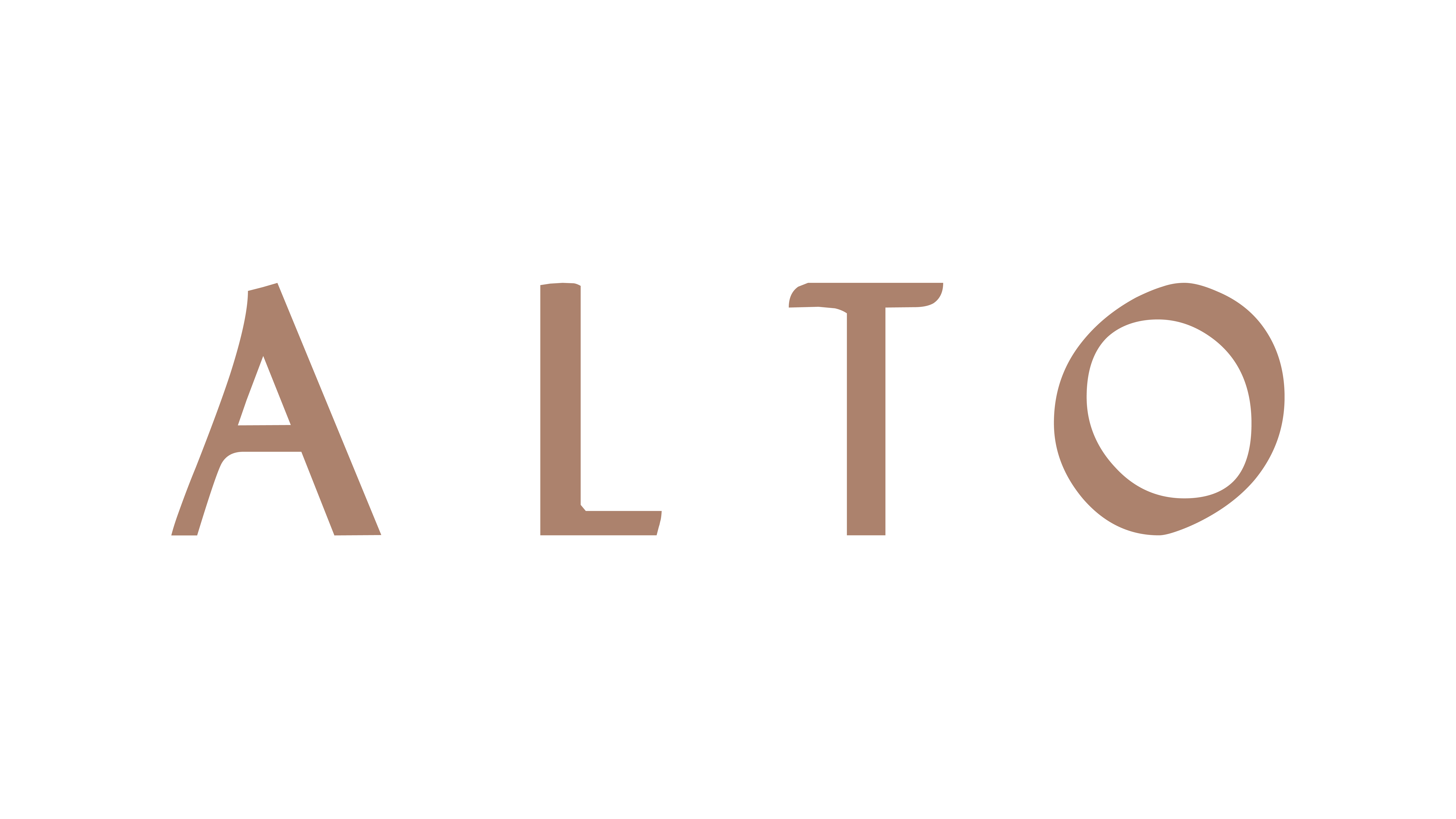 Alto Wordmark Copper